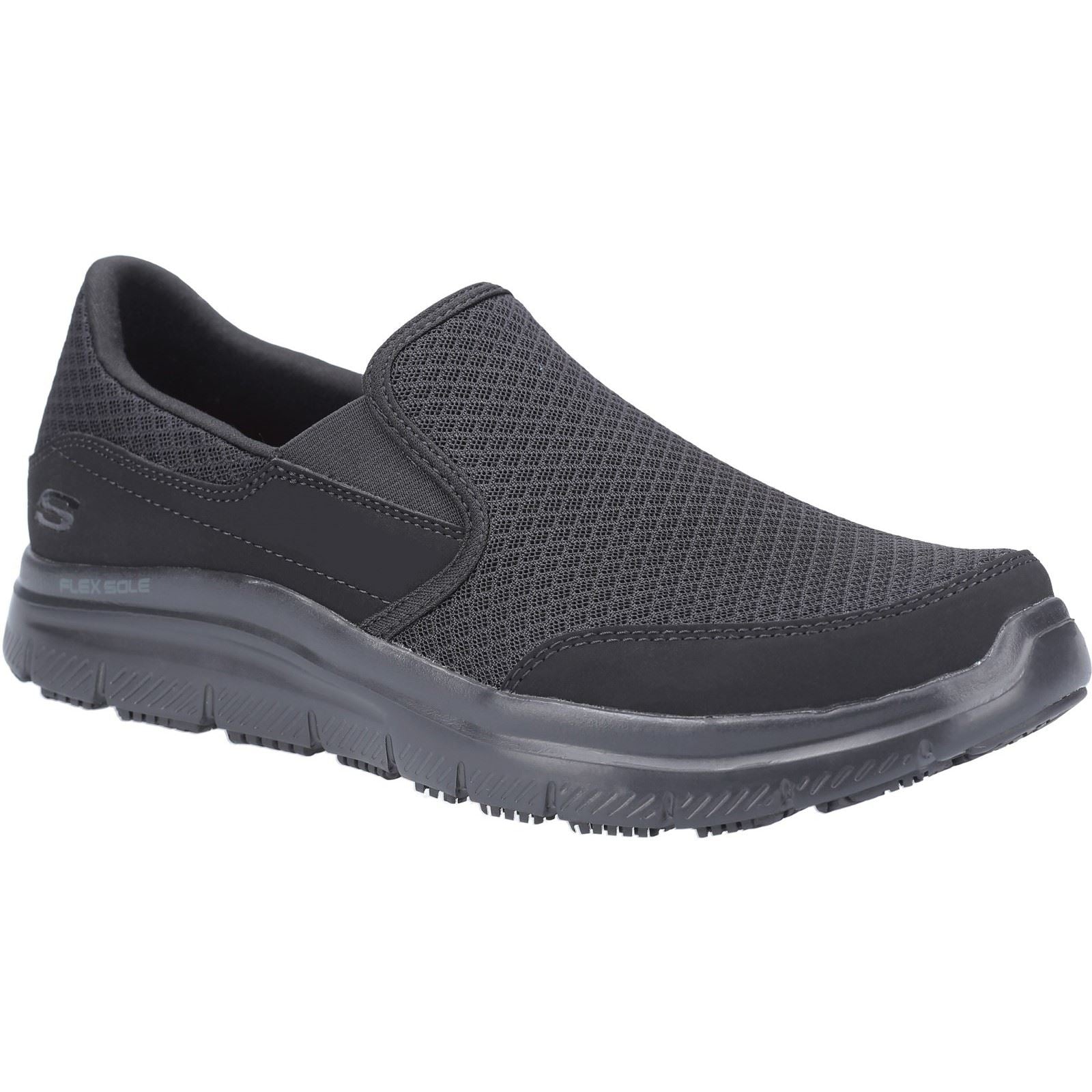 Skechers Flex Advantage - McAllen Sr Work Shoe Mens Occupational Footwear in Black