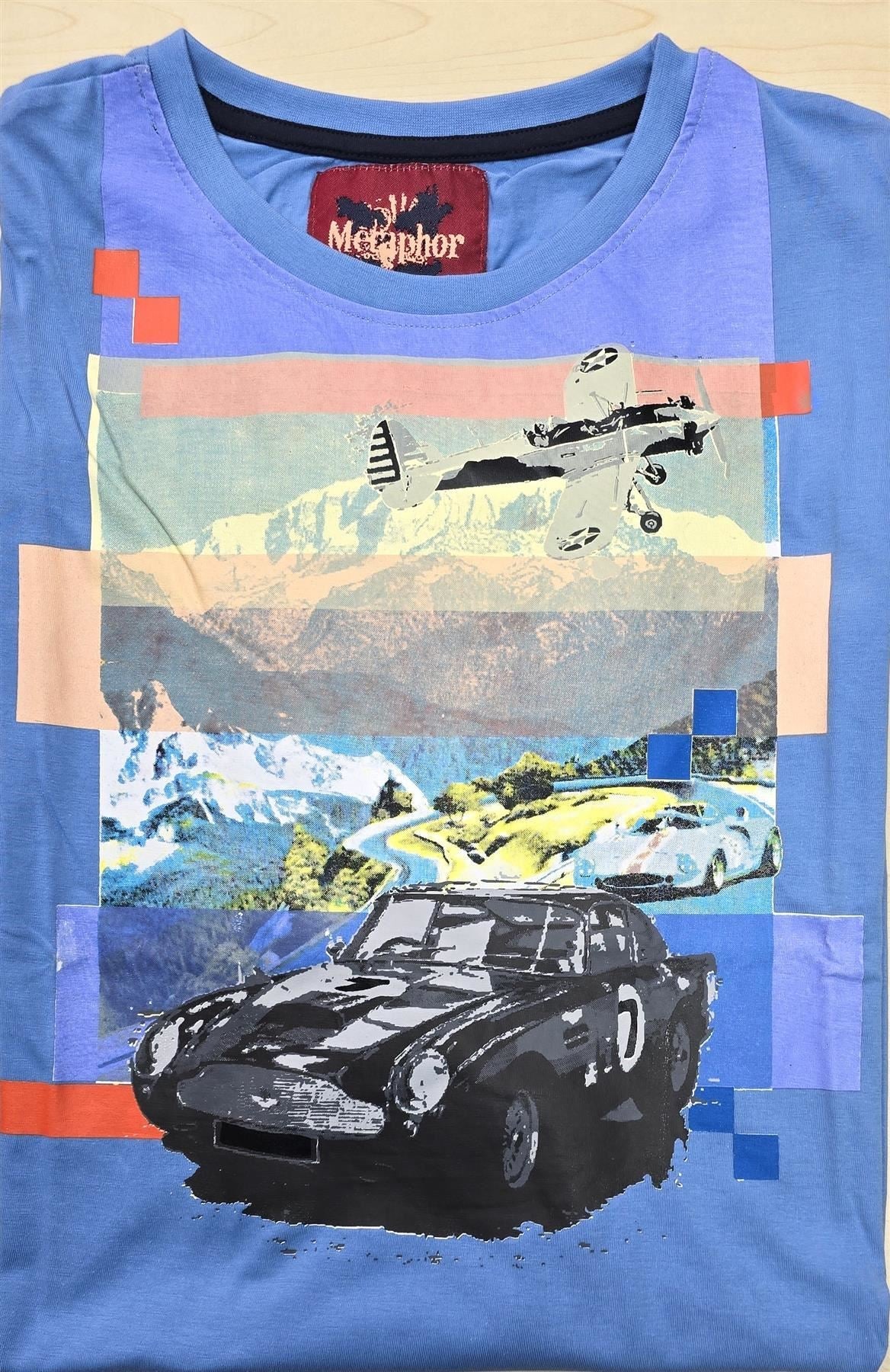 Metaphor Pure Cotton Legend Printed Tee Shirt (04003) in 2 Colours, 2XL - 8XL