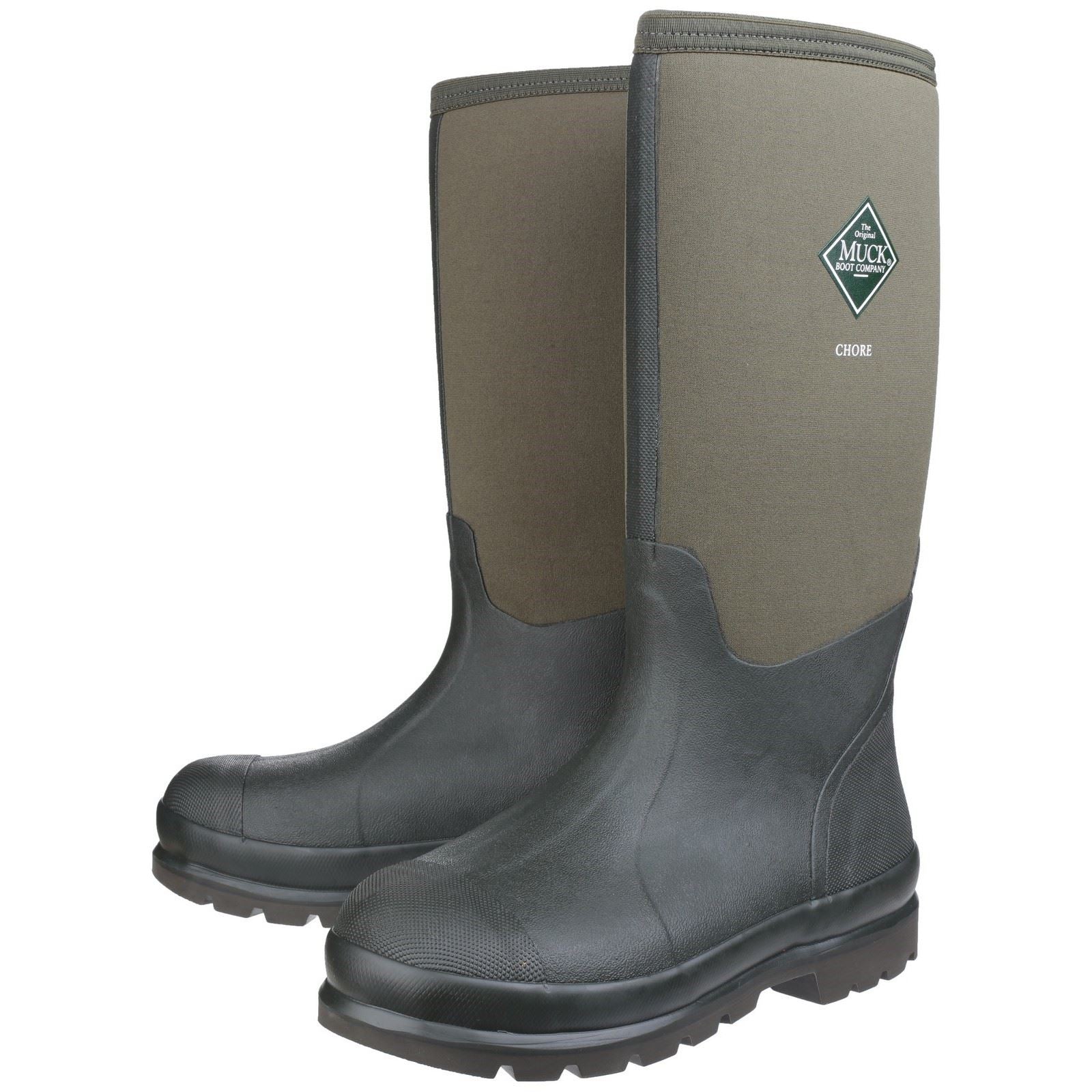 Muck Boots Unisex's Chore Classic Hi Patterned Wellington in 2 Colour Options 2 to 13