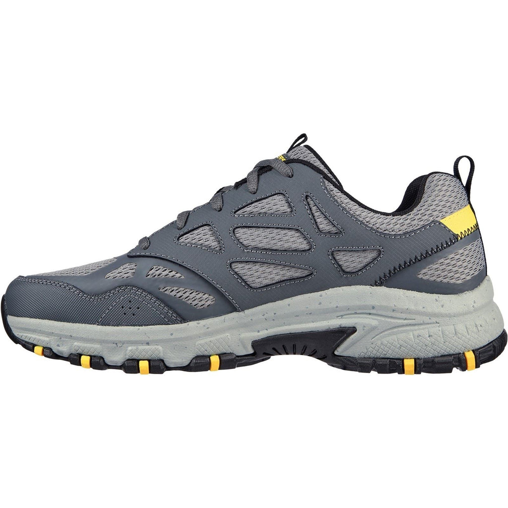 Skechers (GAR237265) Men's Hillcrest Shoe in Charcoal/Black 6 to 12