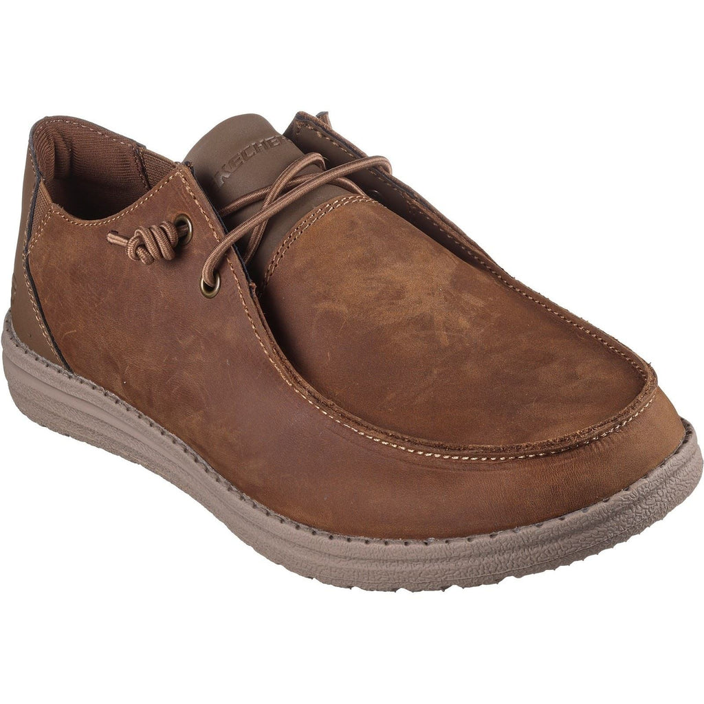 Skechers (GAR210107) Men's Melson Ramilo Shoes in Desert 6 to 12