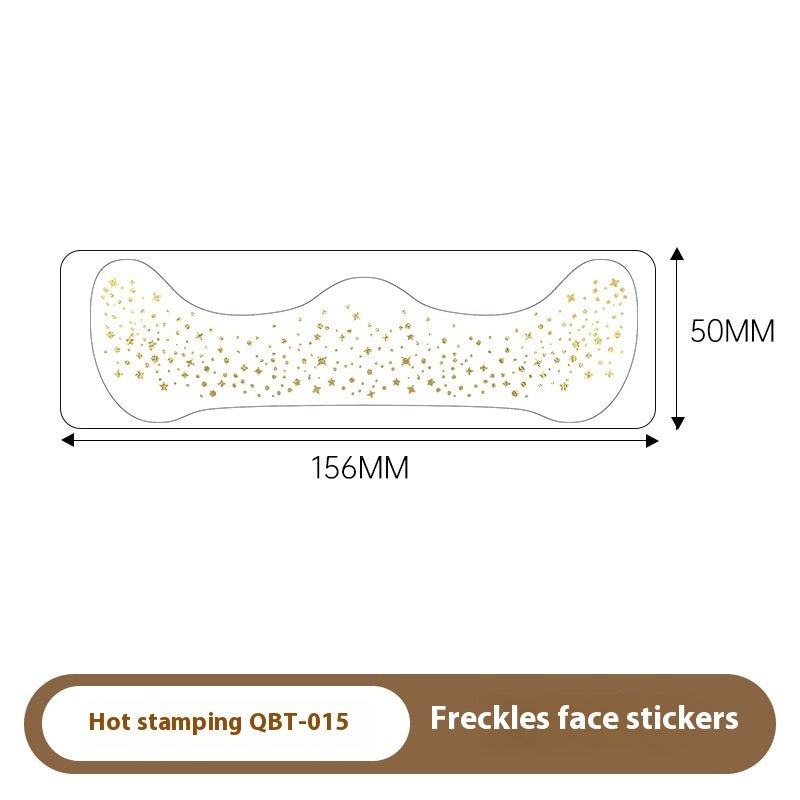 Gilding Freckle Tattoo Sticker European And American Gilding Glitter Stickers Waterproof
