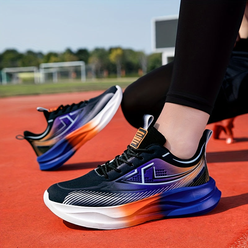 Men's Running Shoes, Lightweight And Slip-Resistant Sports Casual Footwear