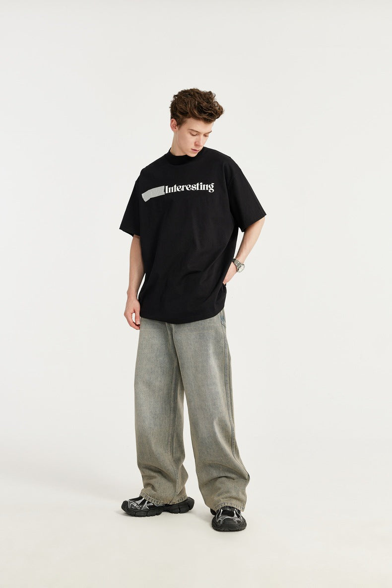 Fashion Street Loose Casual Pants for Men - Straight Fit