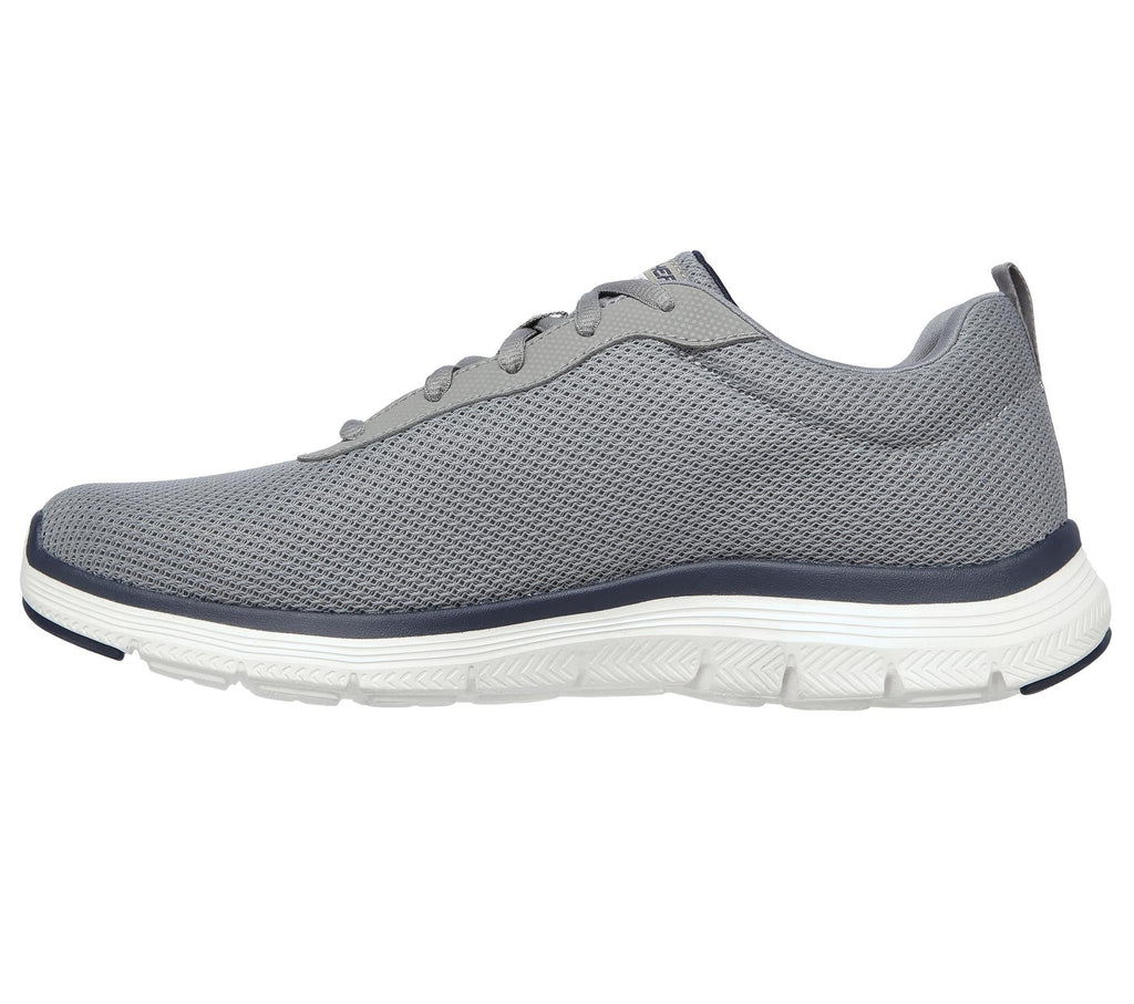 Skechers Men's Flex Advantage 4.0 Sneaker shoes in Grey/Navy in UK 6 to UK 13