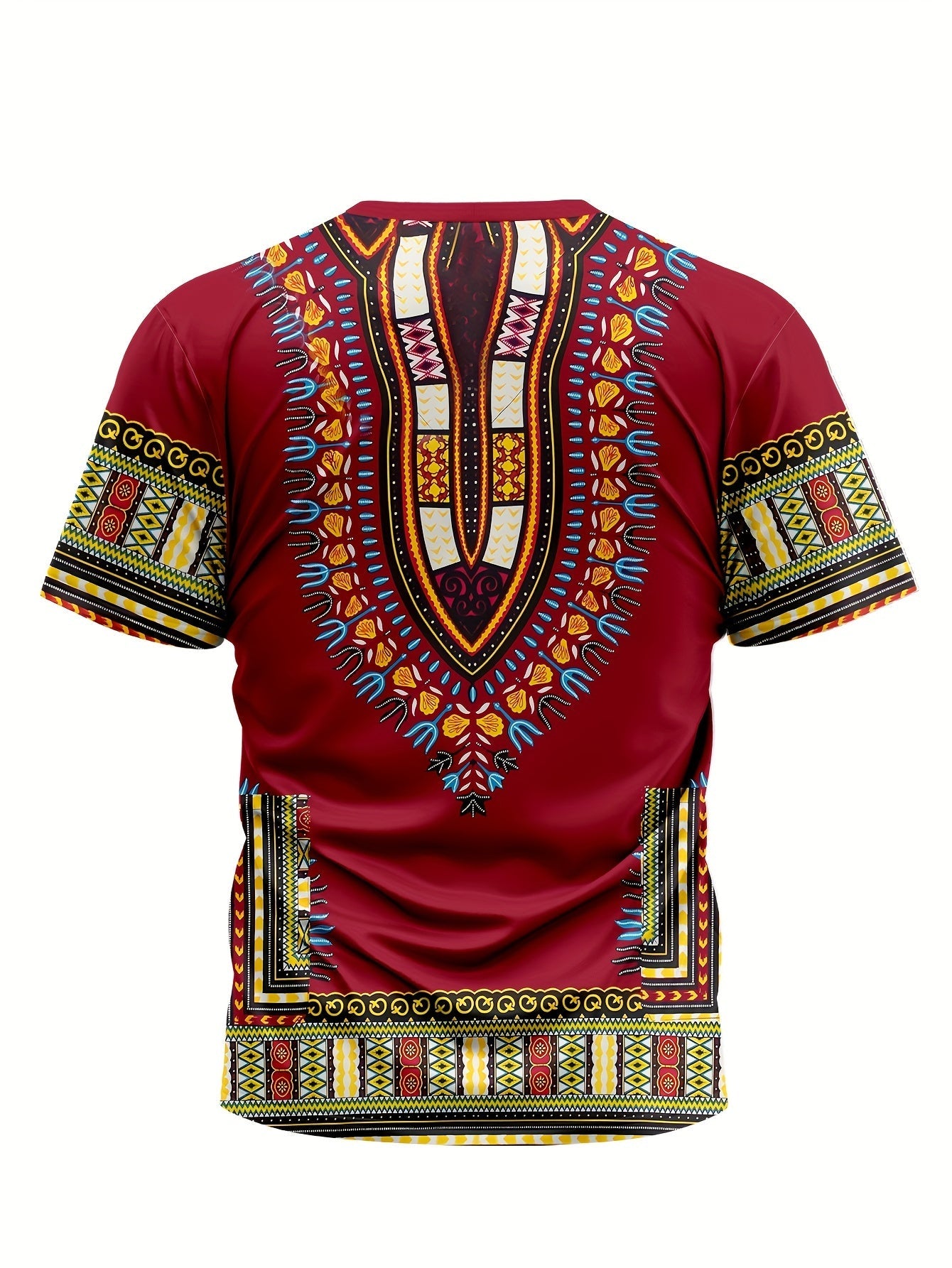 100% Polyester Casual Print T-Shirt