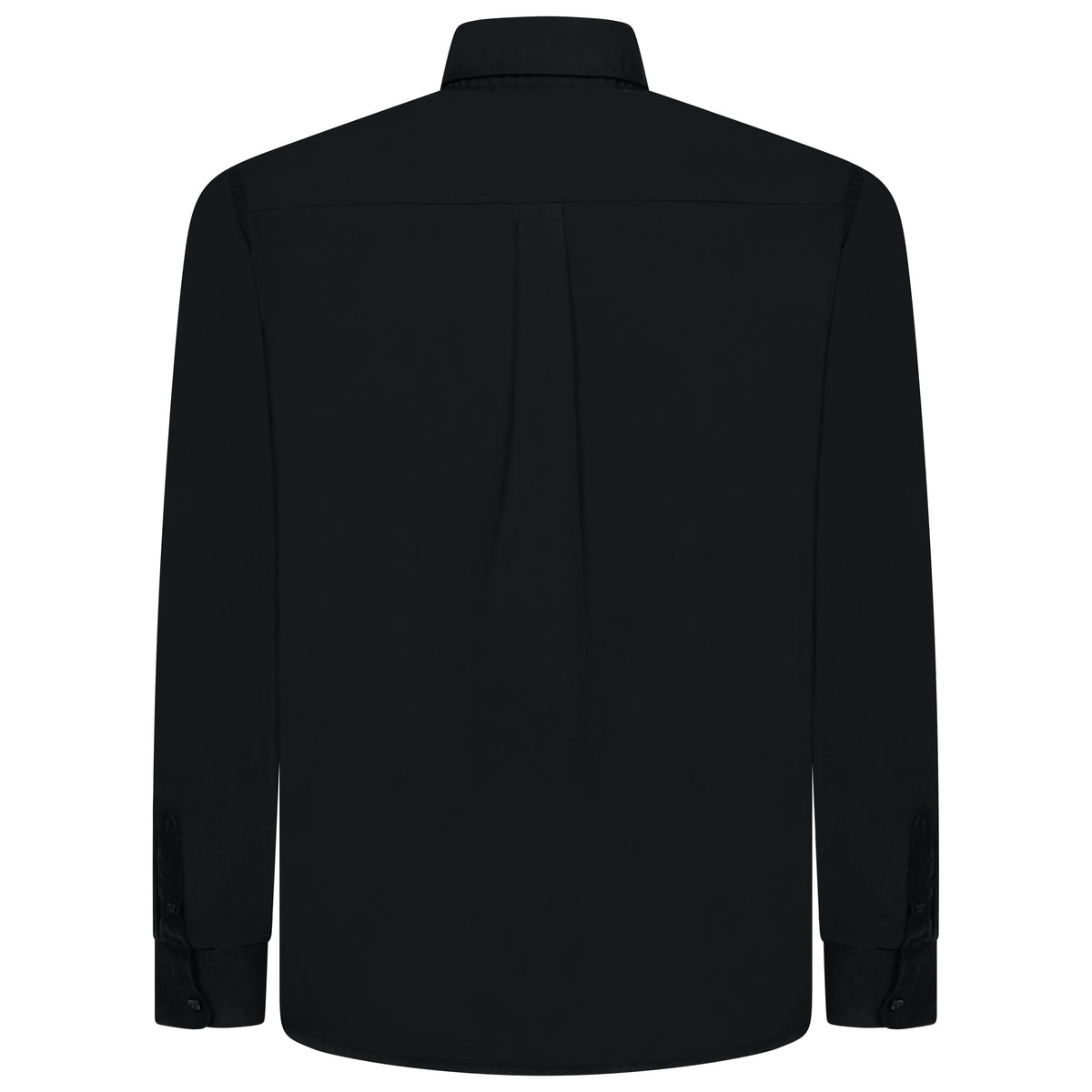 Springfield Men's Plain Long Sleeve Shirt | White or Black
