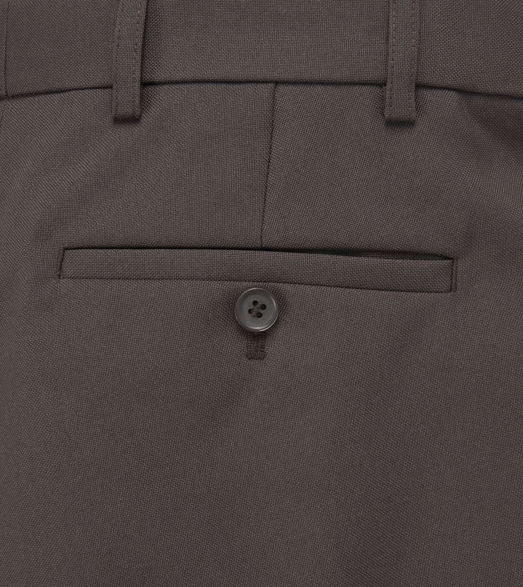 Skopes Brooklyn Hopsack Trouser For Mens in Taupe, Waist 28 to 62