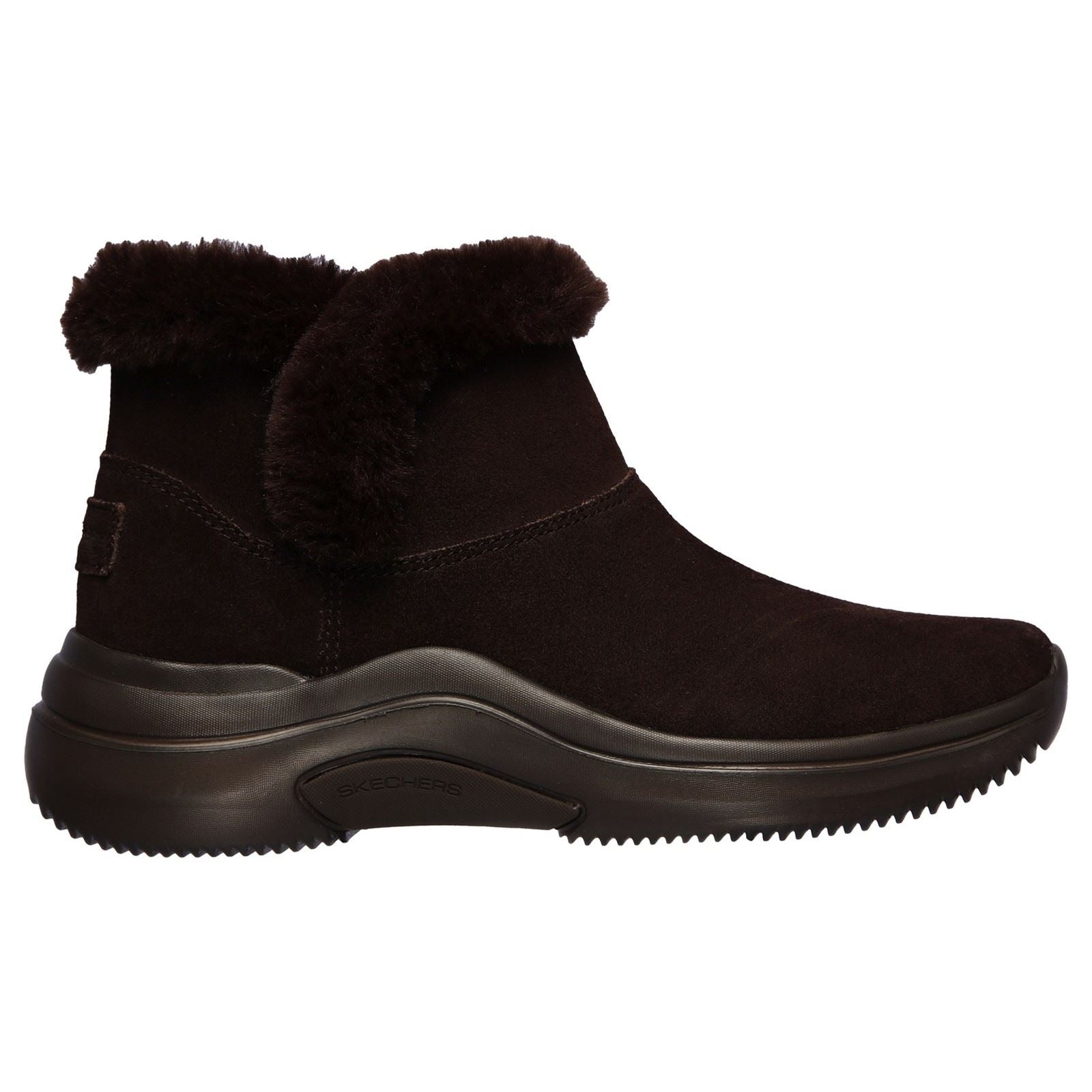 Skechers (GAR144250) Women's On The GO Midtown So Plush Ankle Boot in Chocolate 3 to 8