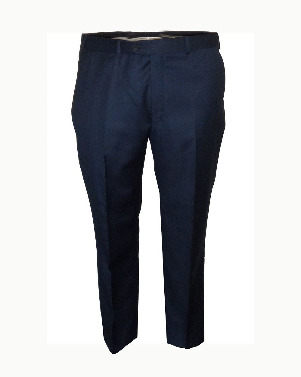 SCOTT Classic Fit Wool Blend Ink Blue Suit Trousers SS15157 Size 34 - 60