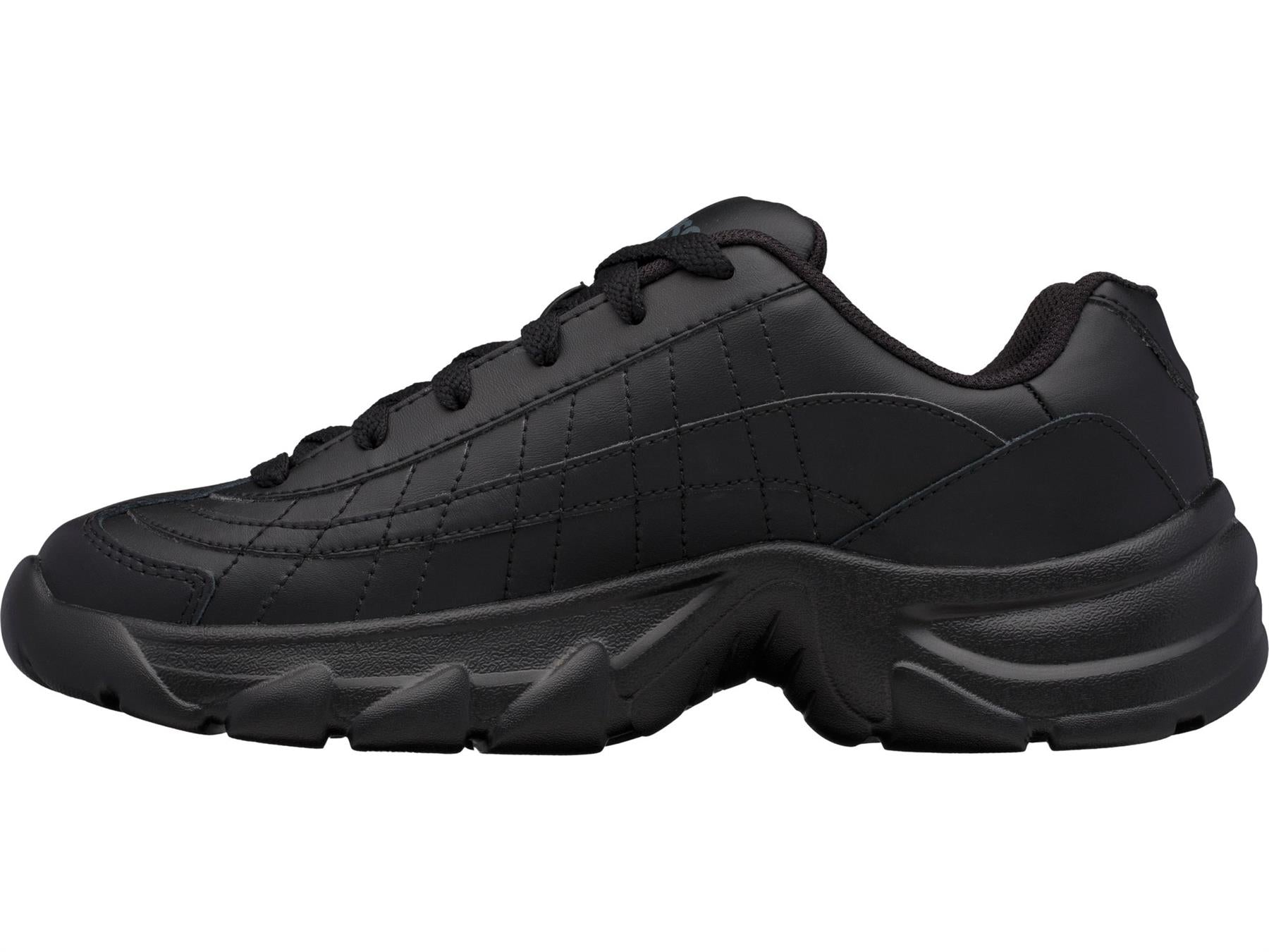 K-Swiss Mens ST129 Ultra Lightweight Sleek Trainers in Black