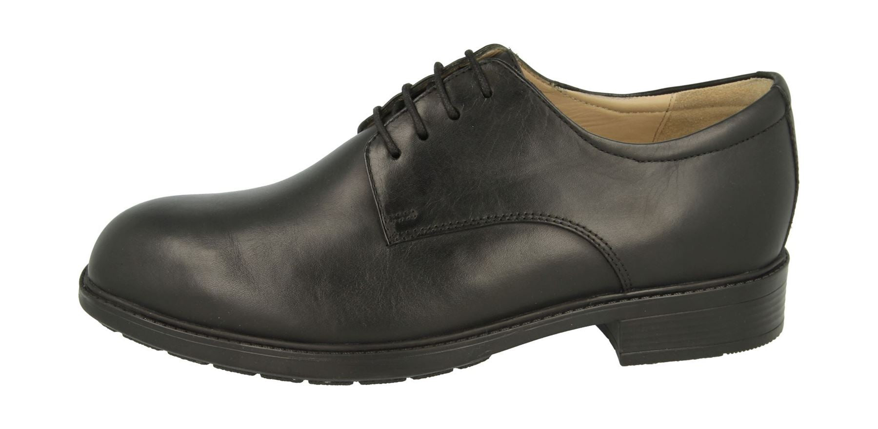 DB's Mens Wide Fit (2V) Formal Lace Up Shoes (Finsbury) in Black 7, 8, 14,