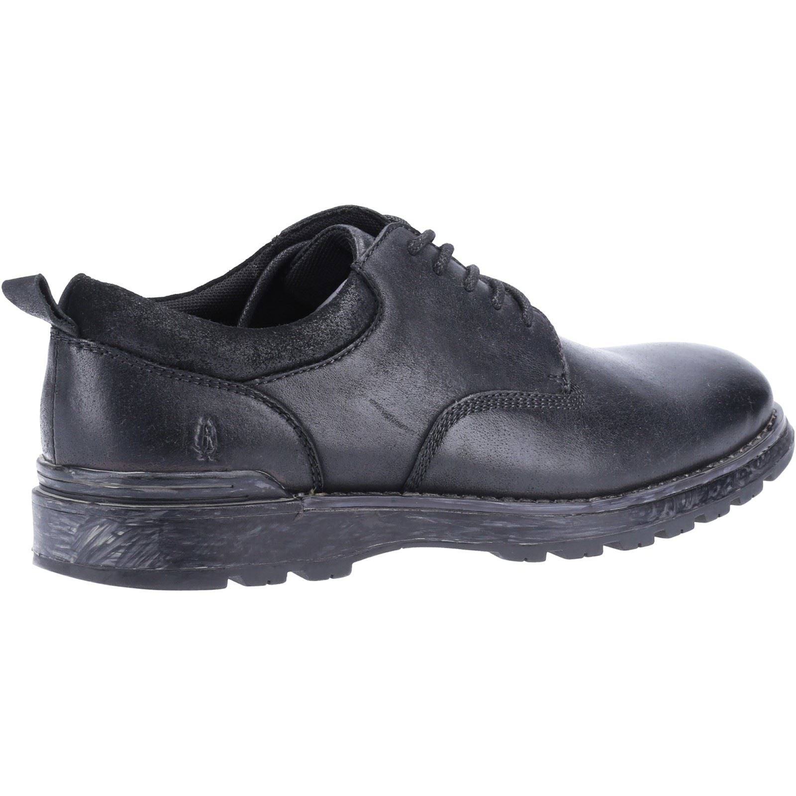 Hush Puppies Dylan Laces Mens Shoes in Black