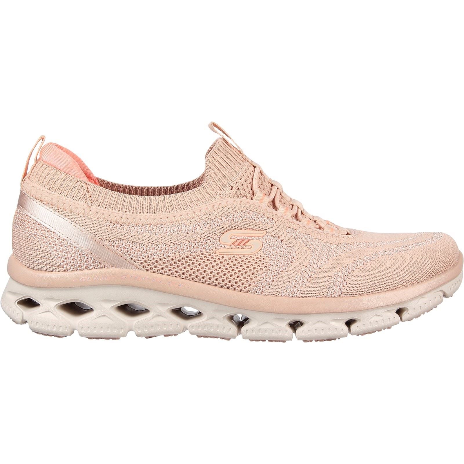 Skechers (GAR104307) Women's Glide-Step Flex - Good Dream Shoes in Light Pink 3 to 8
