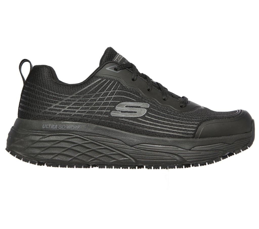 Skechers (200021EC) Mens Occupational Footwear Skechers Work Relaxed Fit Black 8 to 12