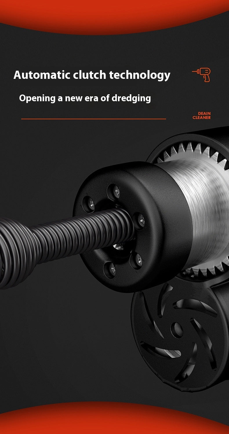 Pipe Drainage Facility Toilet Kitchen Sewer Dredging Tool