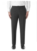 SKOPES Darwin Men's Wool Rich Suit Trousers Charcoal Waist 30"–60" S/R/L