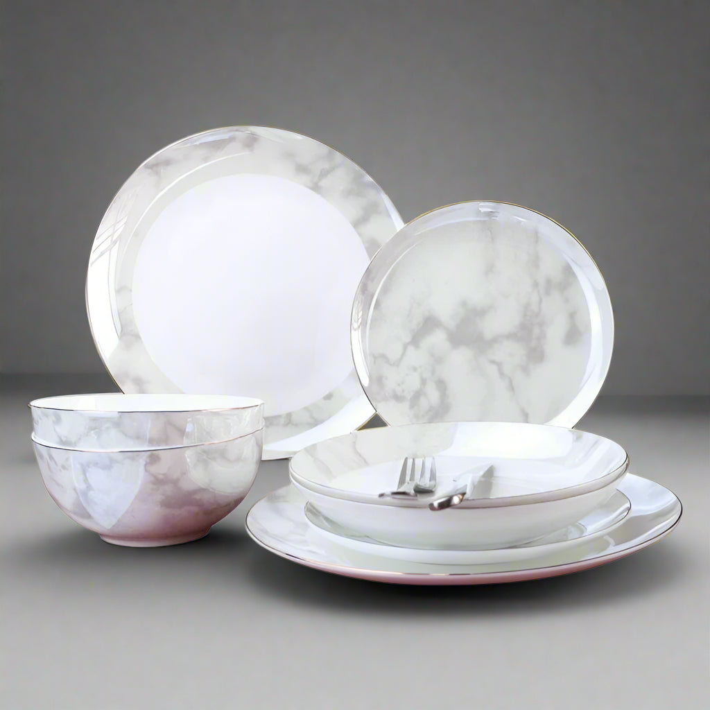 Carrara Bone China Dinner Set - 16 | 24 Piece