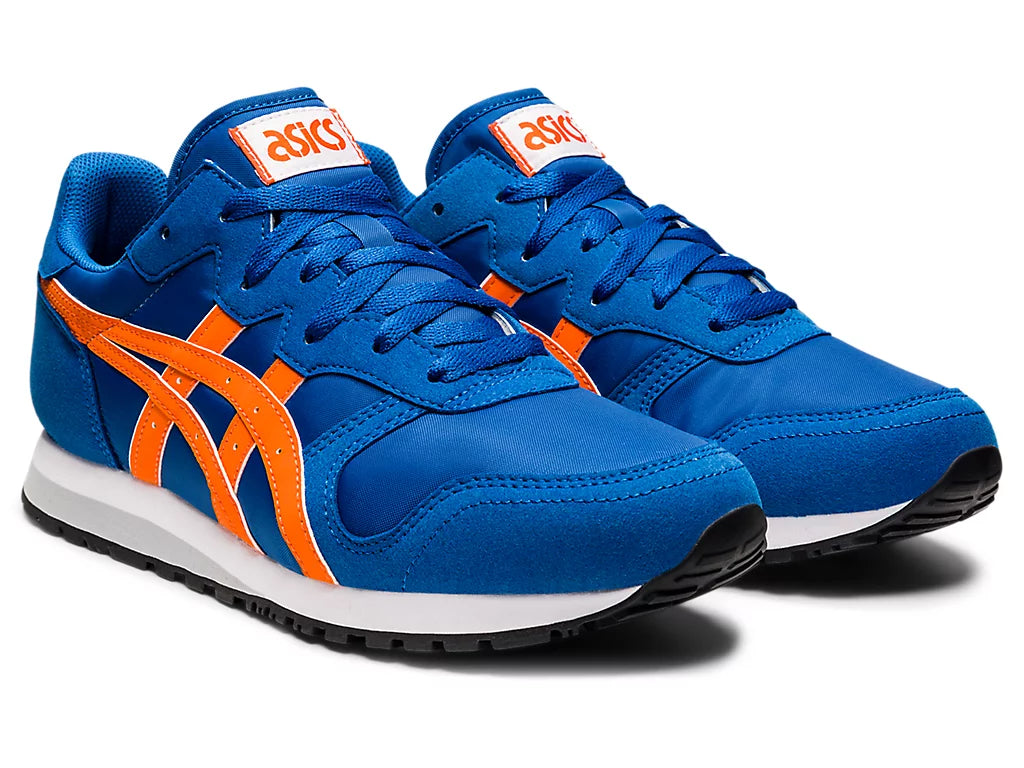 Asics Mens Oc Runner (1201A388) Ez Foam Lace Up Trainers in Lake Blue/White 9 to 13