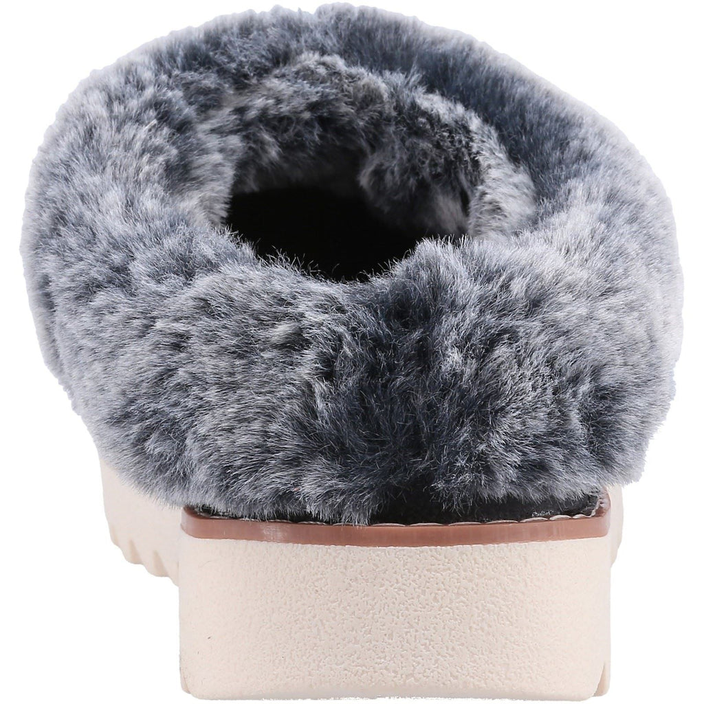 Skechers (GAR113423) Women's BOBS Mountain Kiss Winter Rock Slipper in Charcoal 3 to 8