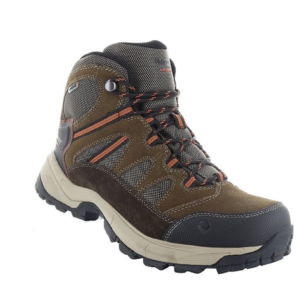 Hi-Tec Mens Bandera Lite Water Proof Boots in Chocolate/Brown/Burnt Orange