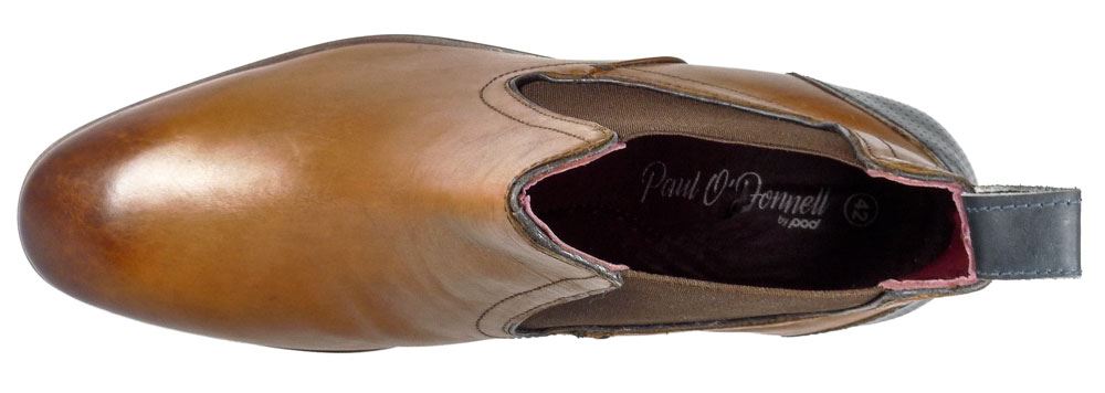 Paul O'Donnell Mens Chelsea Boot - Phoenix Cognac