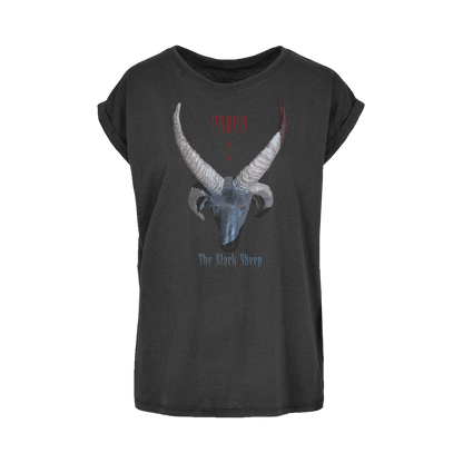 Proud to be The Black Sheep Women's Extended Shoulder T-Shirt XS-5XL