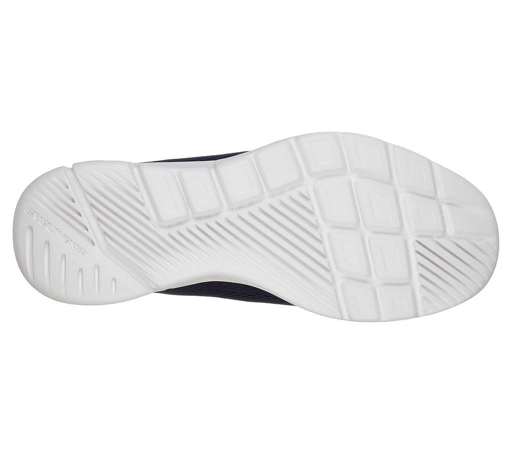 SKECHERS Men's Relaxed Fit-Equalizer 3.0 Track shoe/Trainers in Navy/Orange