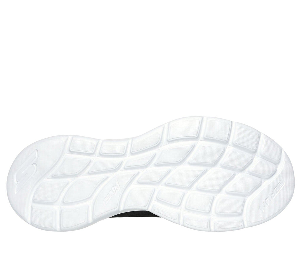 Skechers Men's GO RUN Lite Sports Shoes in Black/White/Red, Sizes 10 to 13