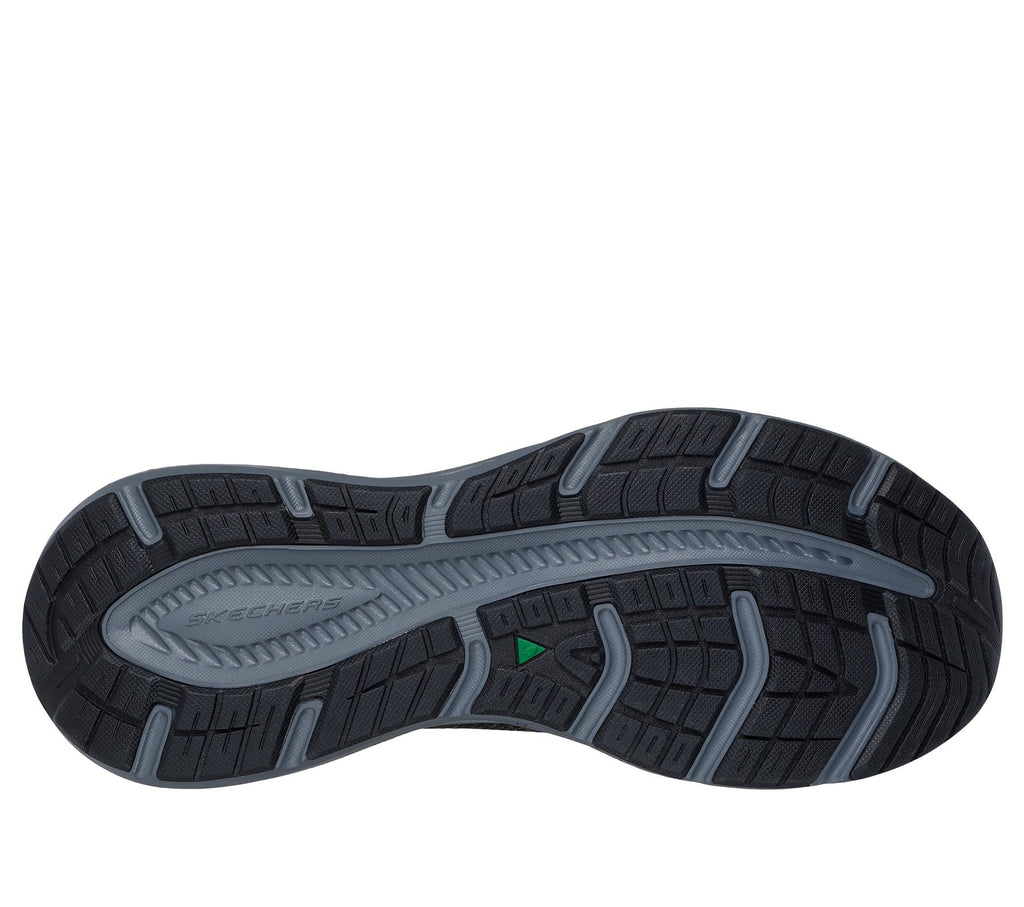 Skechers Slip On Sneaker Shoe For Men Edgeride Commissioner Slip-ins in Black/Charcoal, 5.5-13