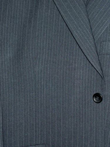 VOEUT Classic Fit Suit Jacket in Navy Stripe Size 48 to 64