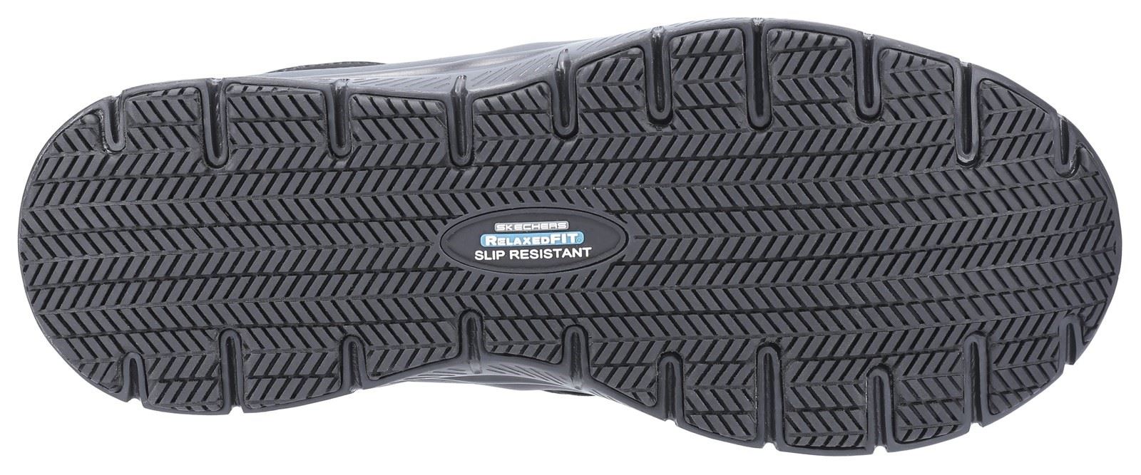 Skechers Flex Advantage - McAllen Sr Work Shoe Mens Occupational Footwear in Black