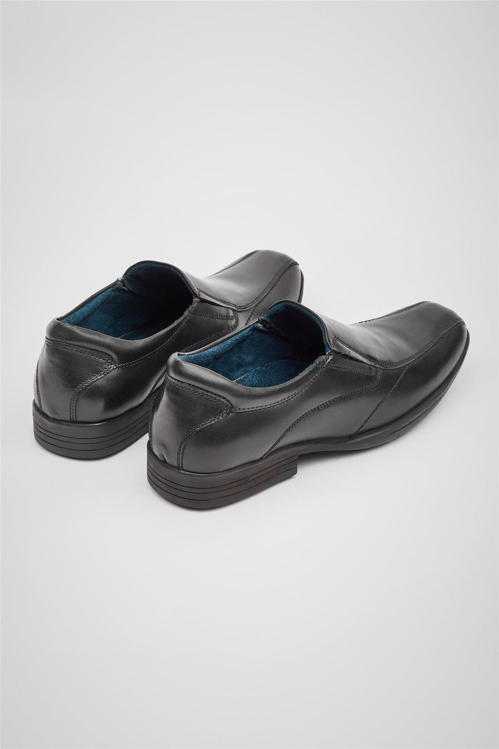 POD Dundee Leather Shoes for Mens in Black, 6 to 17