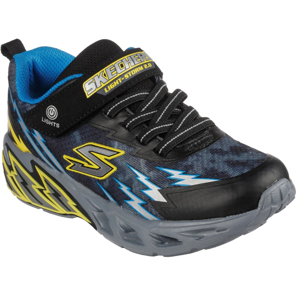 Skechers (GAR400150L) Childrens Sports Light Storm 2.0 Shoes in UK 1.5 to 13.5