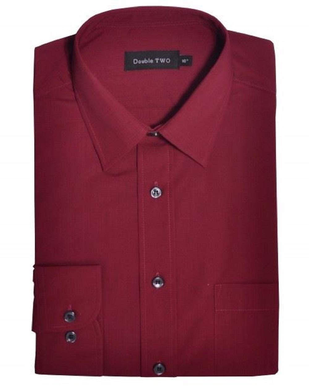 Double Two Men's Classic Fit Cotton Blend Long Sleeve Shirt (3300) in Size 14.5 to 18, For other sizes please search 3300