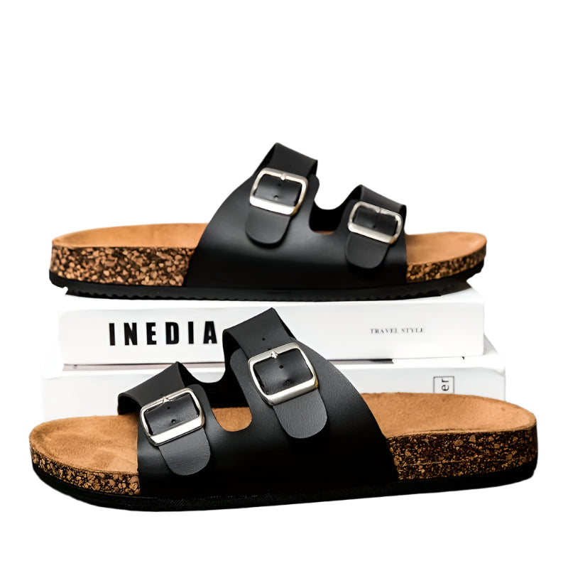 Unisex Slip-On Open-Toe Lightweight Breathable Sleek Sandal
