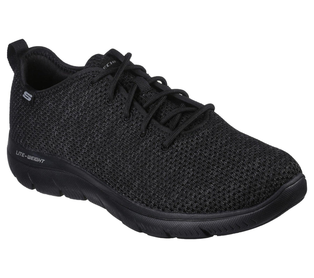 Skechers Men's Summits Doharis Shoes in Black, Sizes 8 to 13 Black
