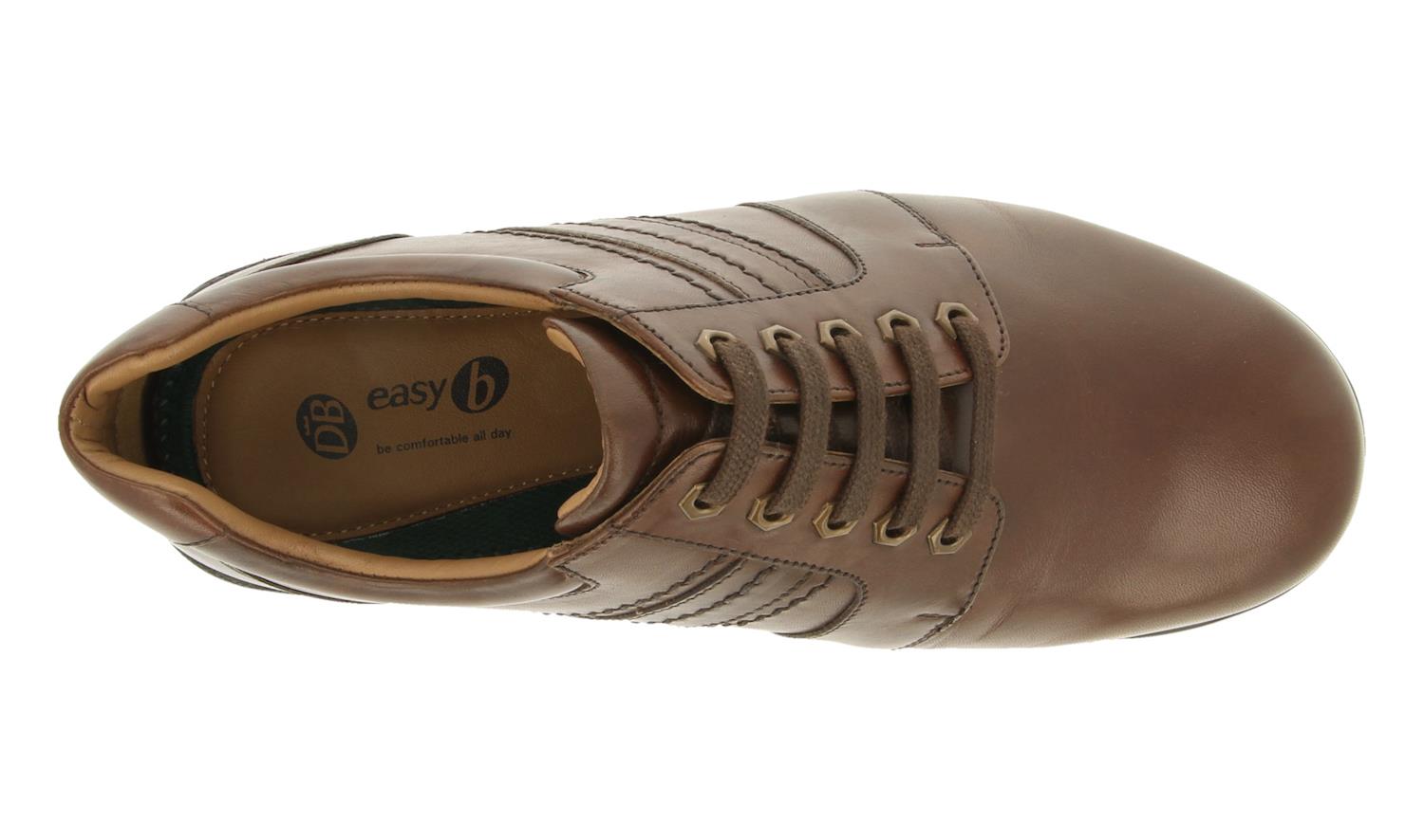 DB Shoes Men's Wider Fit (6V) Ankle Boot "Derek" Size 6 to 16