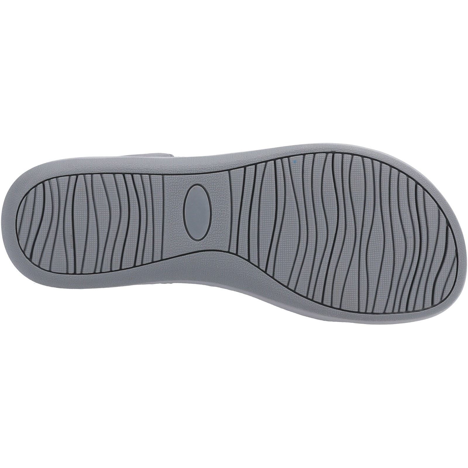 Hush Puppies Sophia Elastic Cross Strap Ladies in Grey