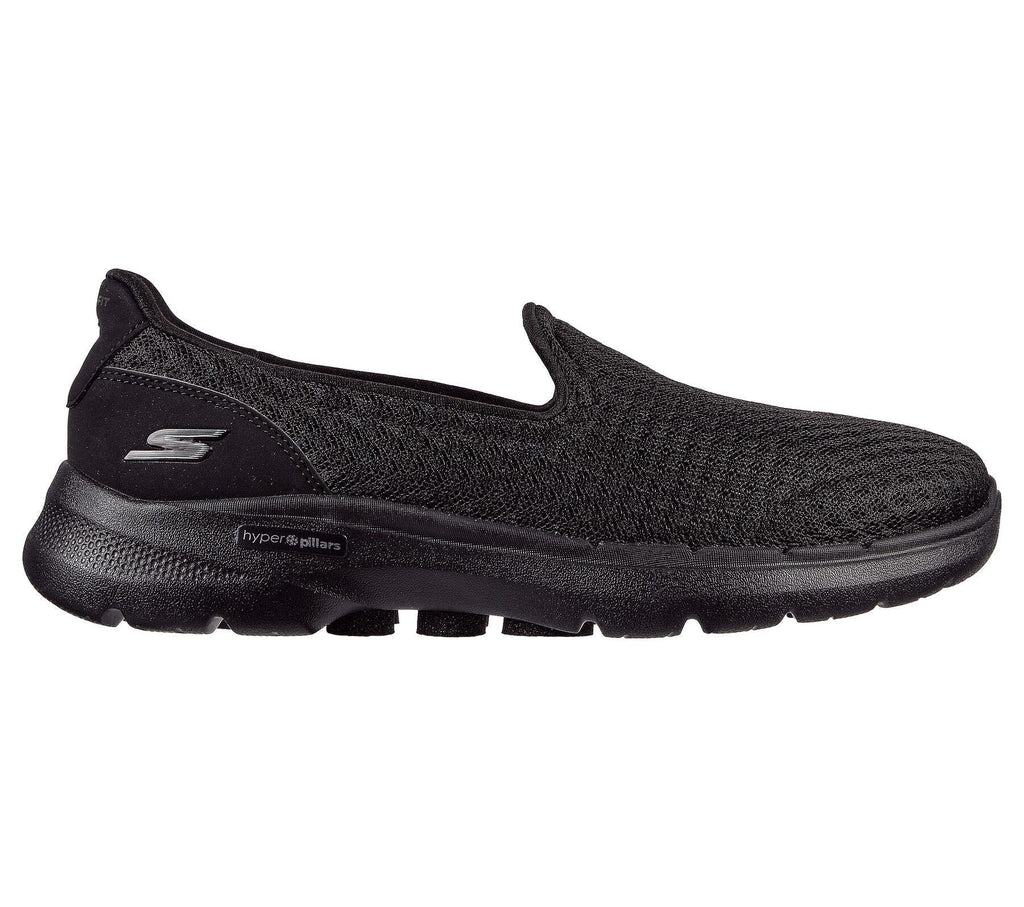 Skechers (GAR124508W) Slip On Ladies Go Walk 6 Big Splash Shoes in UK 4 to 8