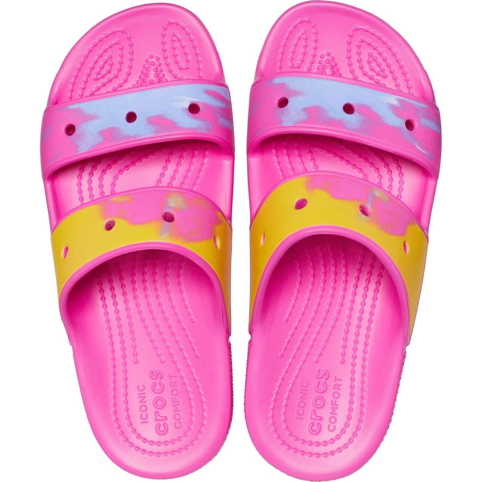 Crocs Unisex's Adult Classic Ombre Sandal in 2 Colours, Sizes 4 to 8