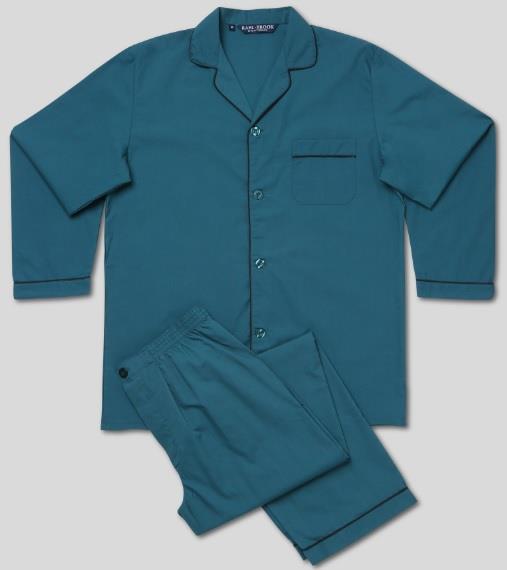 Rael Brook Men's Plain Pyjamas Size Small-4XL  in  4 Colours