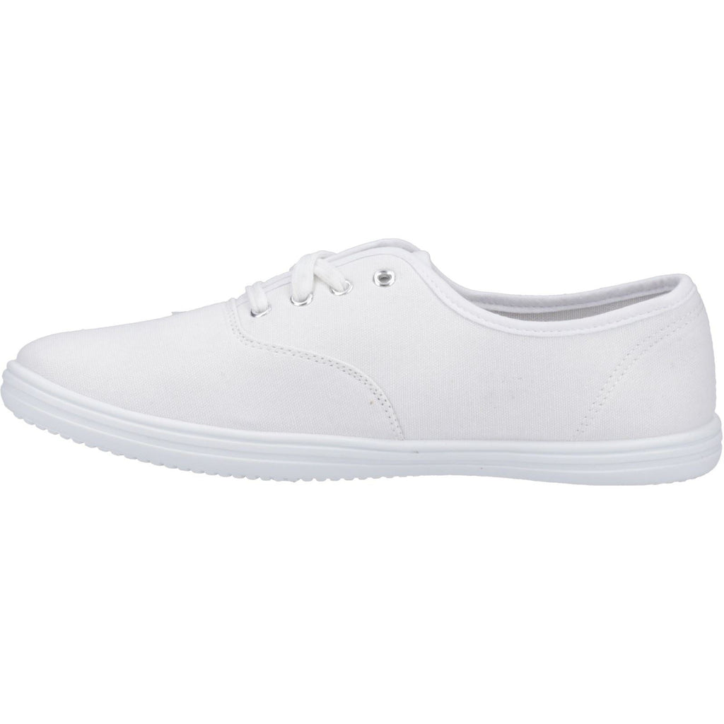 Mirak Men Plimsolls - Morris Plims in White, 6-13