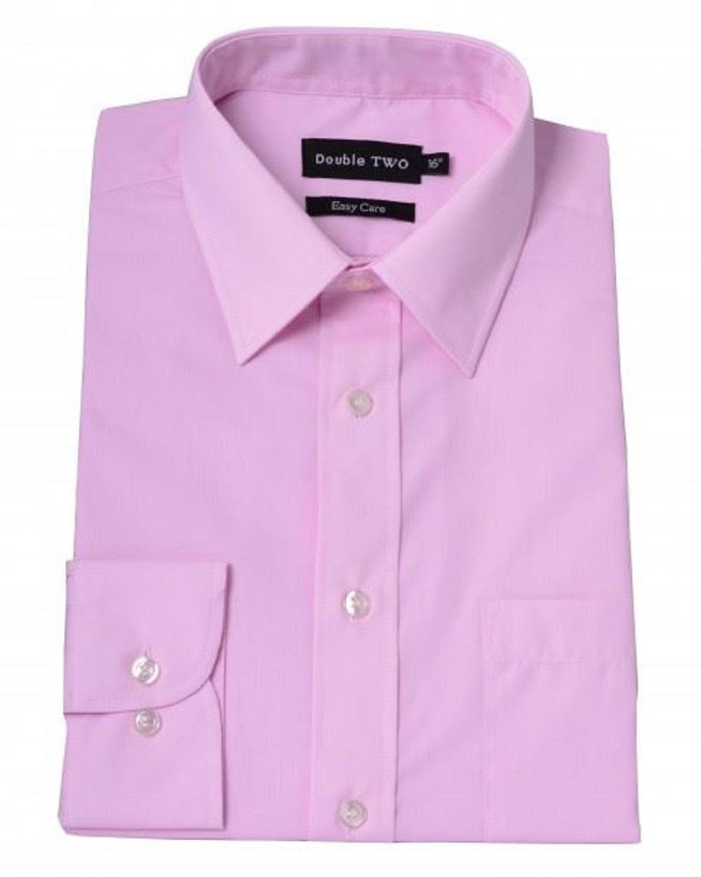 Double Two Men's Classic Fit Cotton Blend Long Sleeve Shirt (3300) in Size 14.5 to 18, For other sizes please search 3300