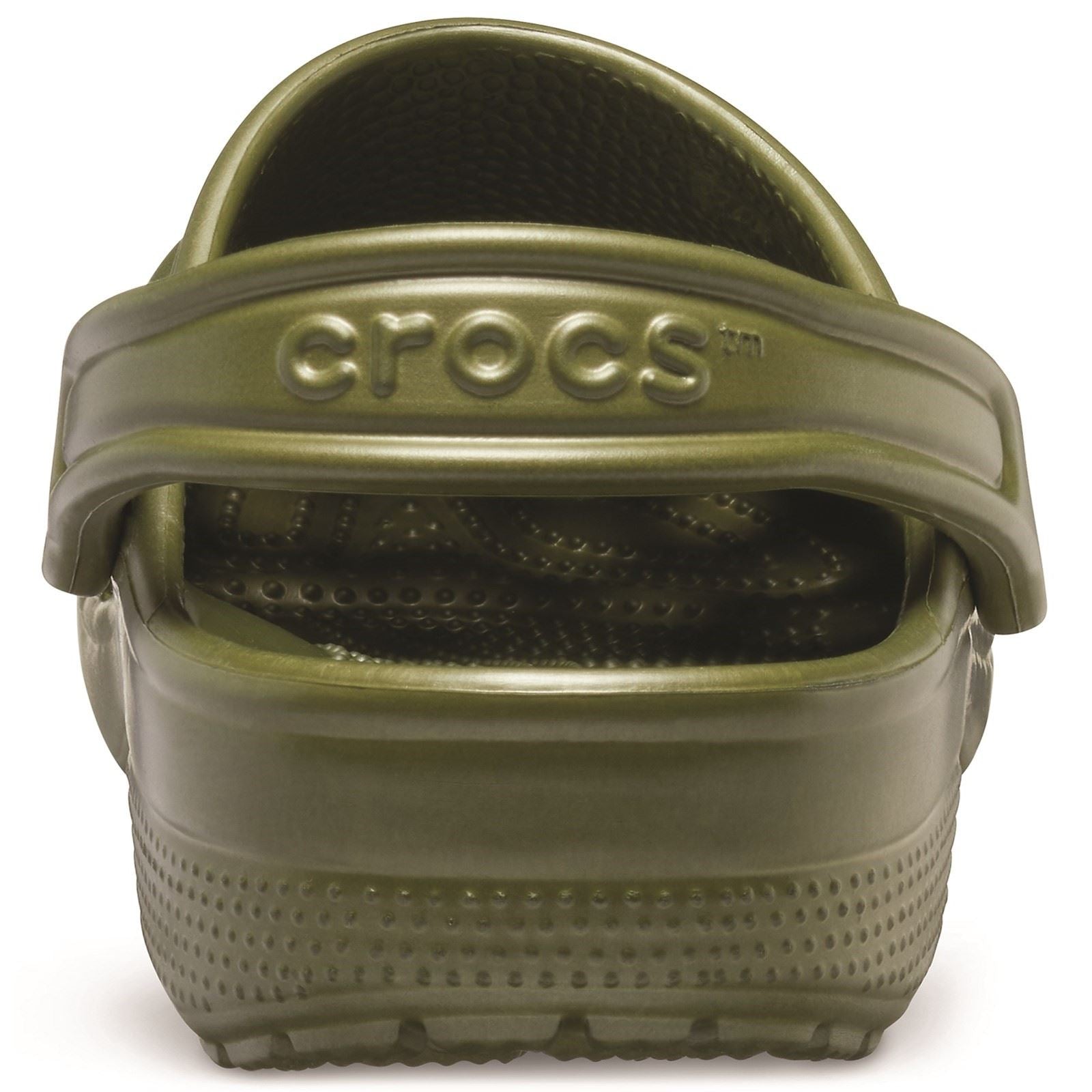 Crocs Unisex's Classic Clog in Army Green 3 to 15
