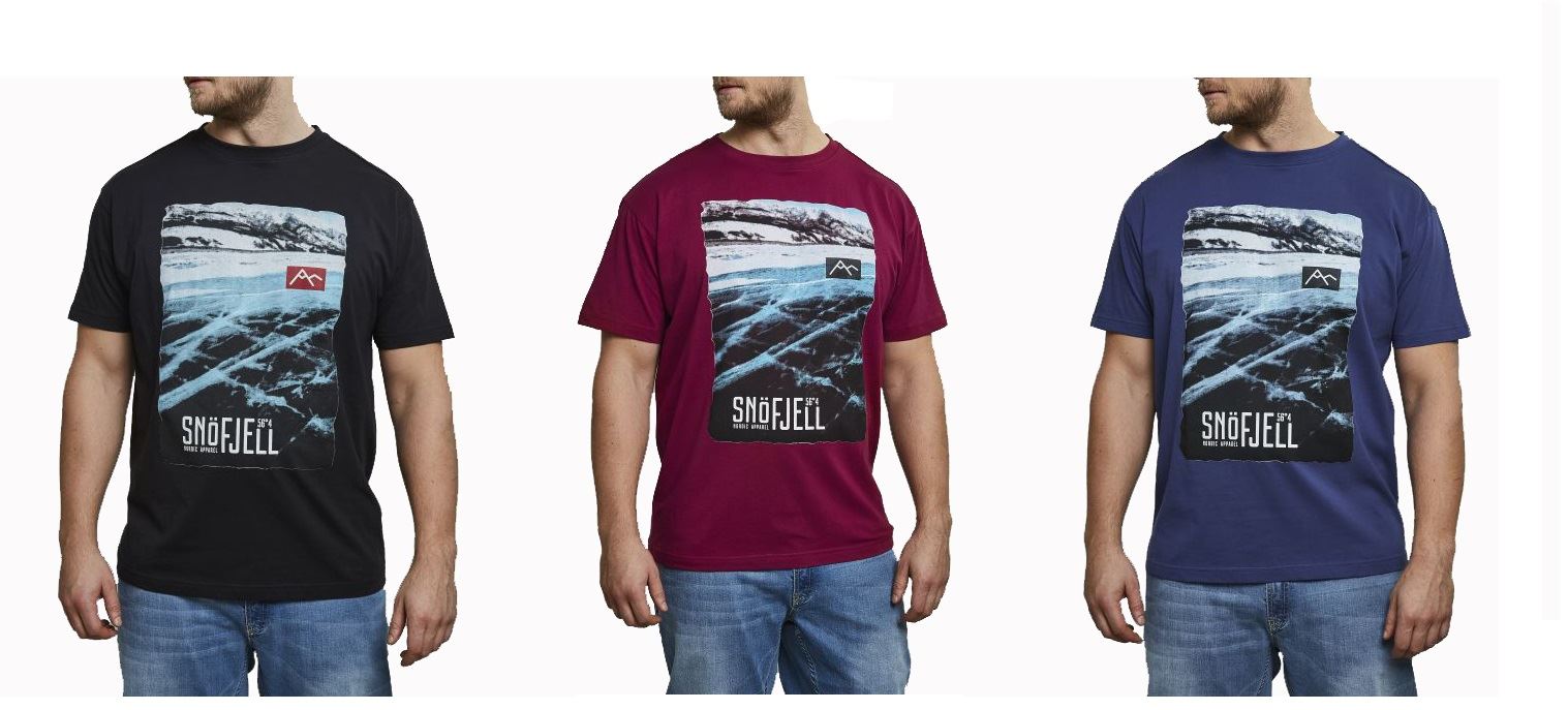 North 56*4 Pure Premium Cotton Printed Tee "73127"