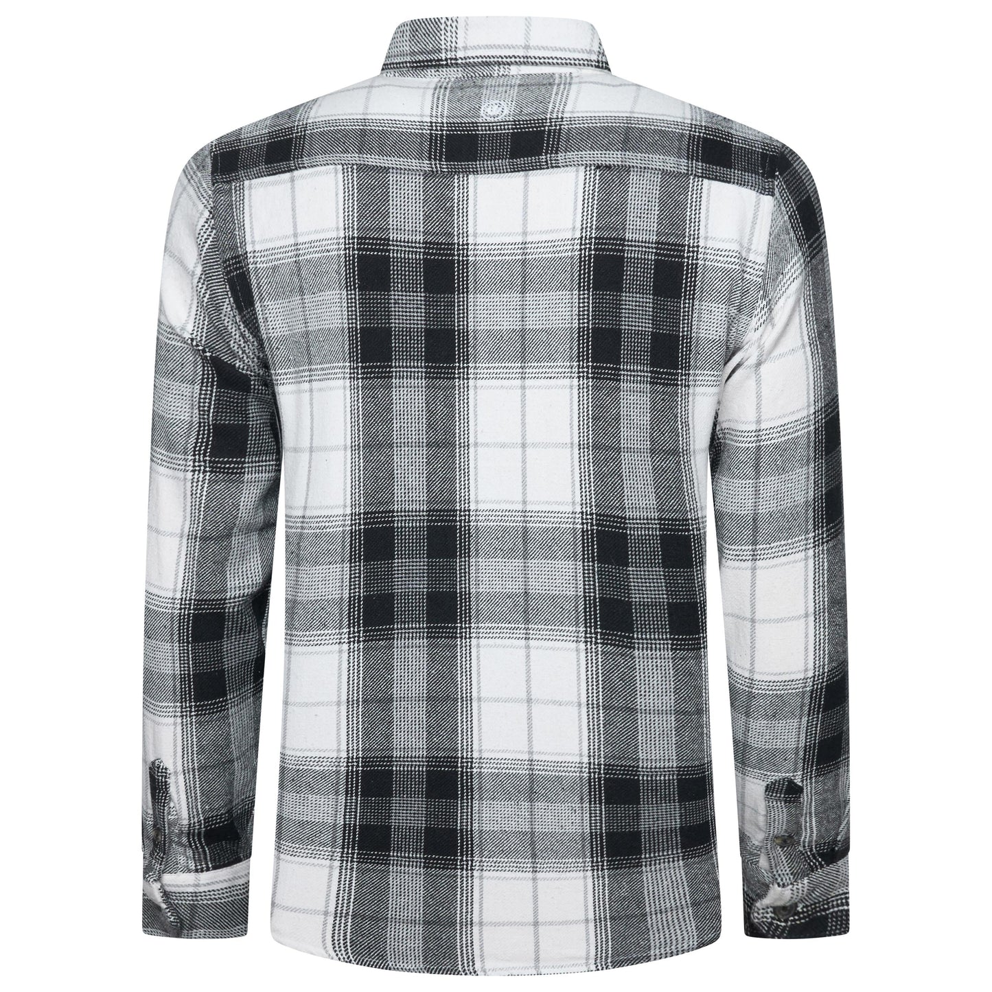 Fat Face Men's Brushed Cotton Check Shirt Long Sleeve Regular Fit S–3XL