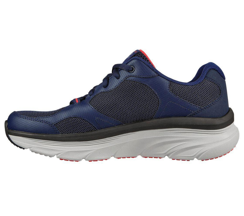 Skechers Men's Relaxed Fit D'Lux Walker - Mainstream in Navy Size UK6  to UK13