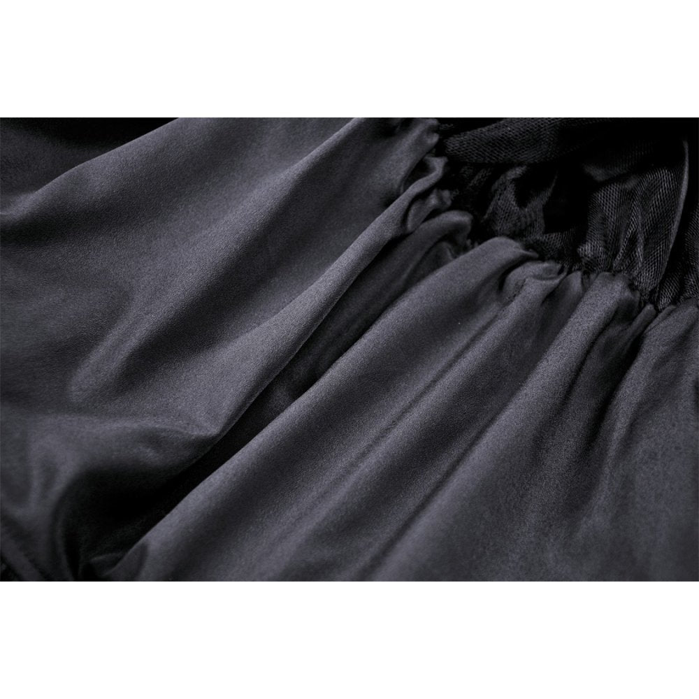 Dark In Love Lolisa Skirt – High-Low Black Lace Skirt