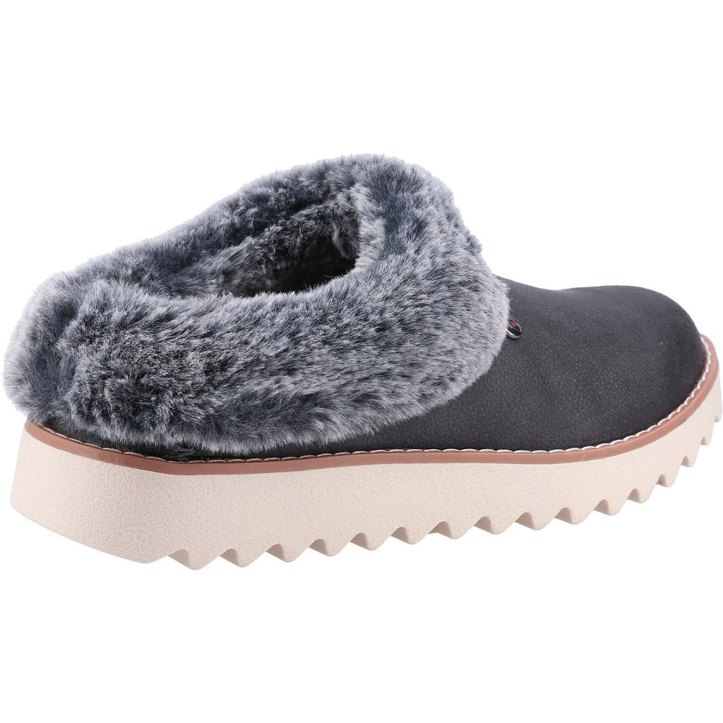 Skechers (GAR113423) Women's BOBS Mountain Kiss Winter Rock Slipper in Charcoal 3 to 8